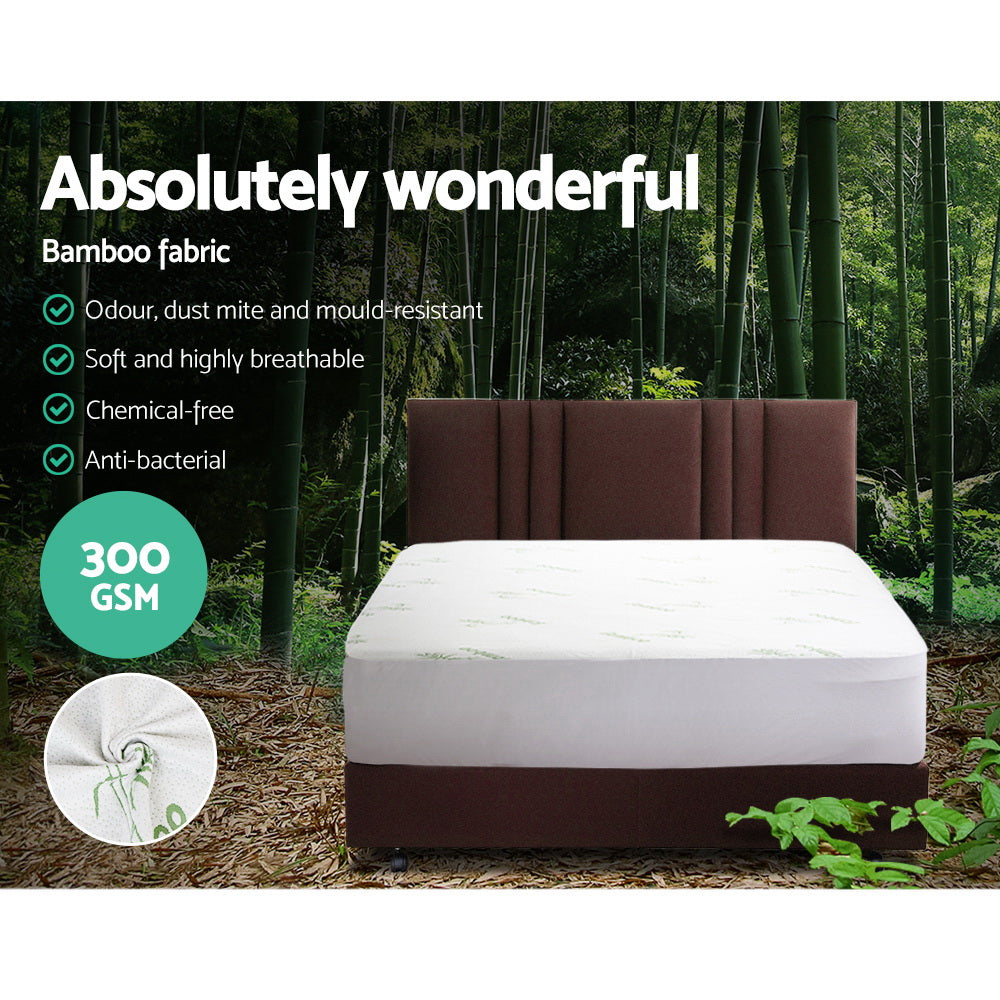 NNEDSZ Bedding Giselle Bedding Bamboo Mattress Protector King