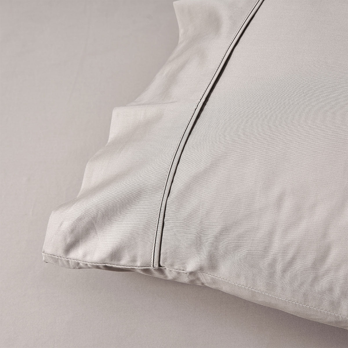 NNEDSZ 400TC Stone Bamboo Cotton Sheet Set 40cm Wall King Single